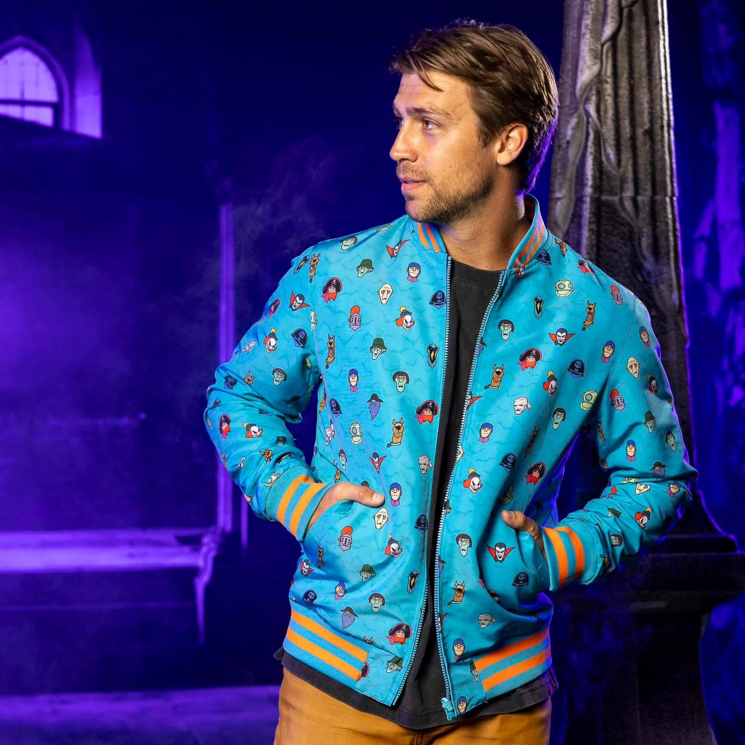 Scooby-Doo "Mystery Inc." – Reversible Bomber Jacket - Image 5