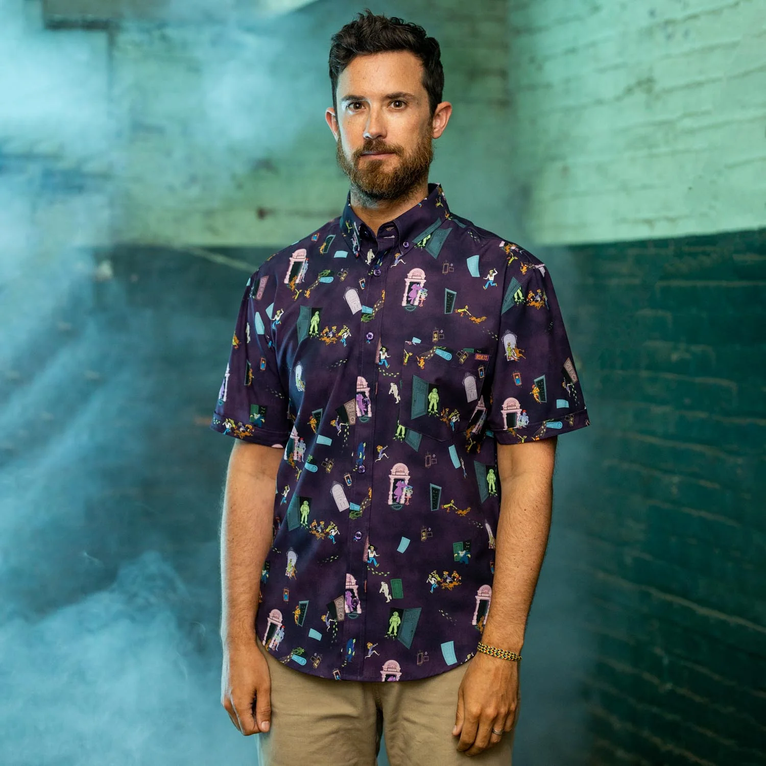 Scooby-Doo "RUH ROH" – KUNUFLEX Short Sleeve Shirt - Image 5