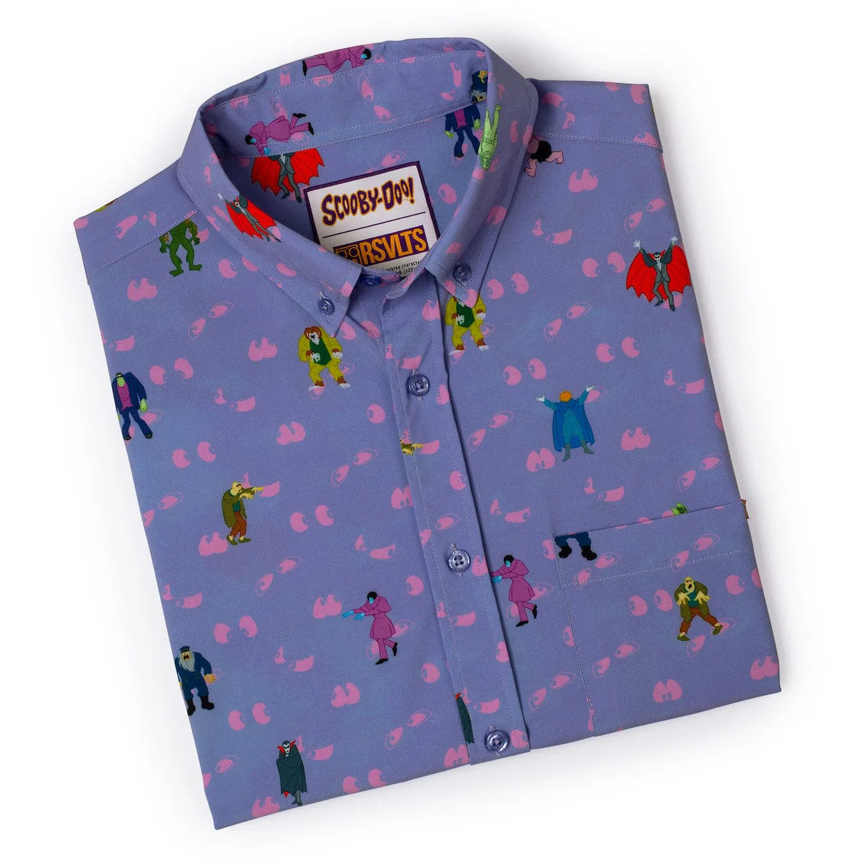 Scooby-Doo "Scoob, Run!" – KUNUFLEX Short Sleeve Shirt - Image 7