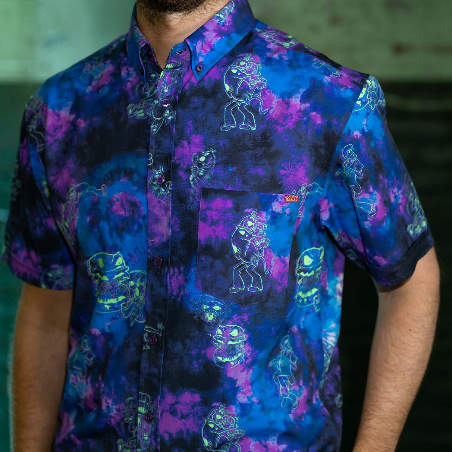 Scooby-Doo "Zoinks!!!" – KUNUFLEX Short Sleeve Shirt - Image 4