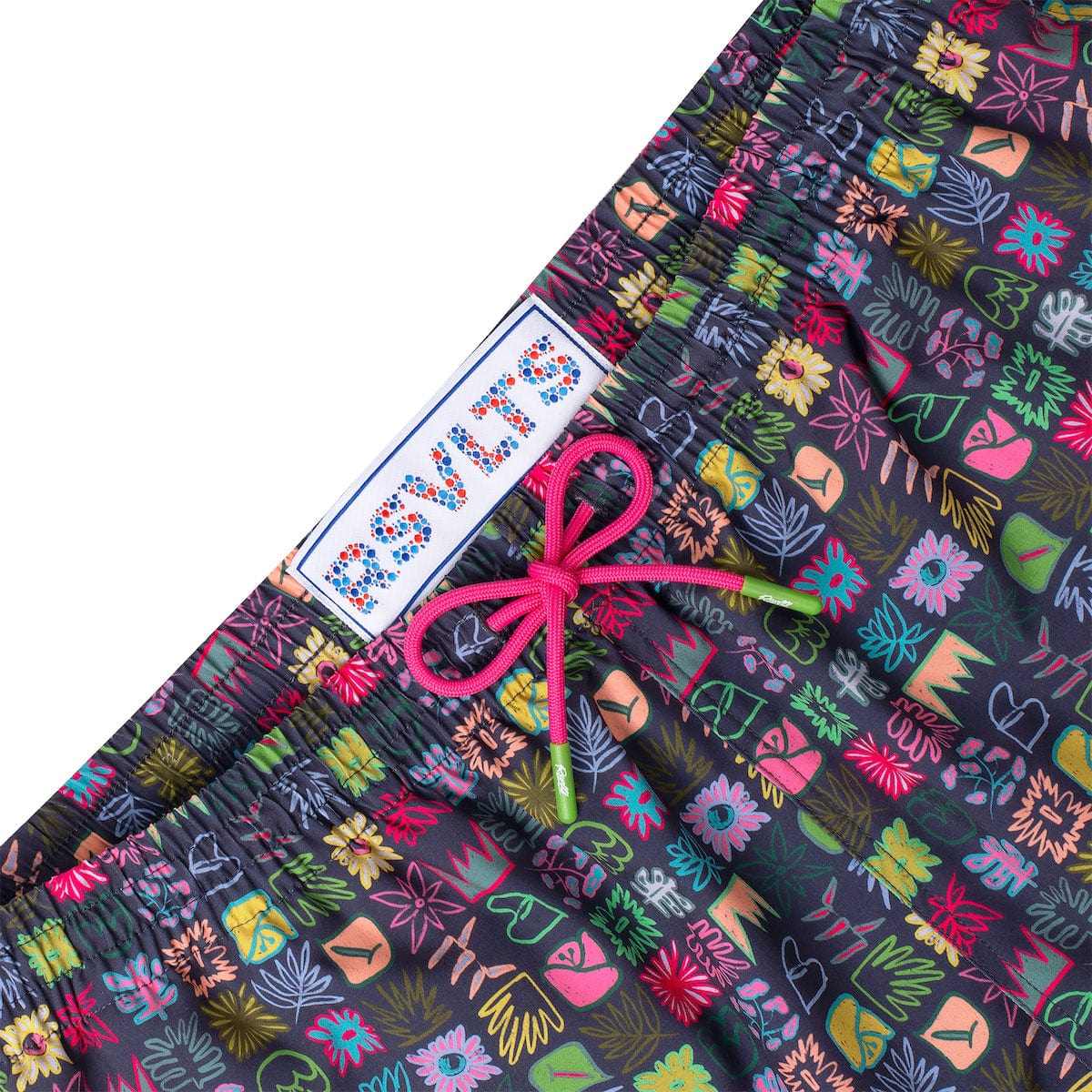 Scribble Squares – Hybrid Shorts - Image 3
