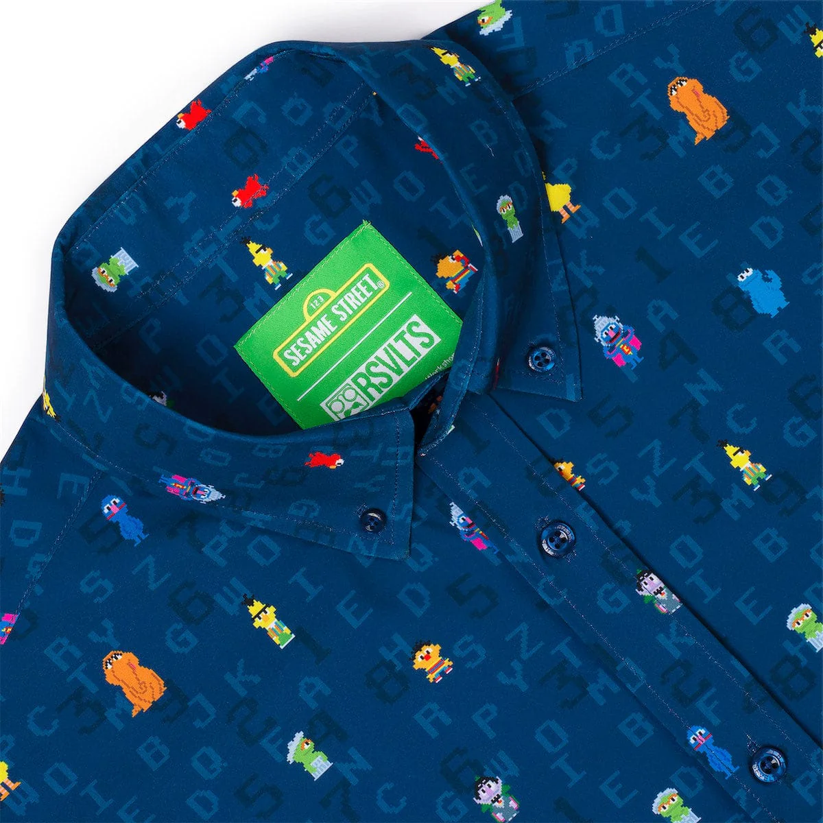 Sesame Street "8-Bit Buddies" – KUNUFLEX Short Sleeve Shirt - Image 6