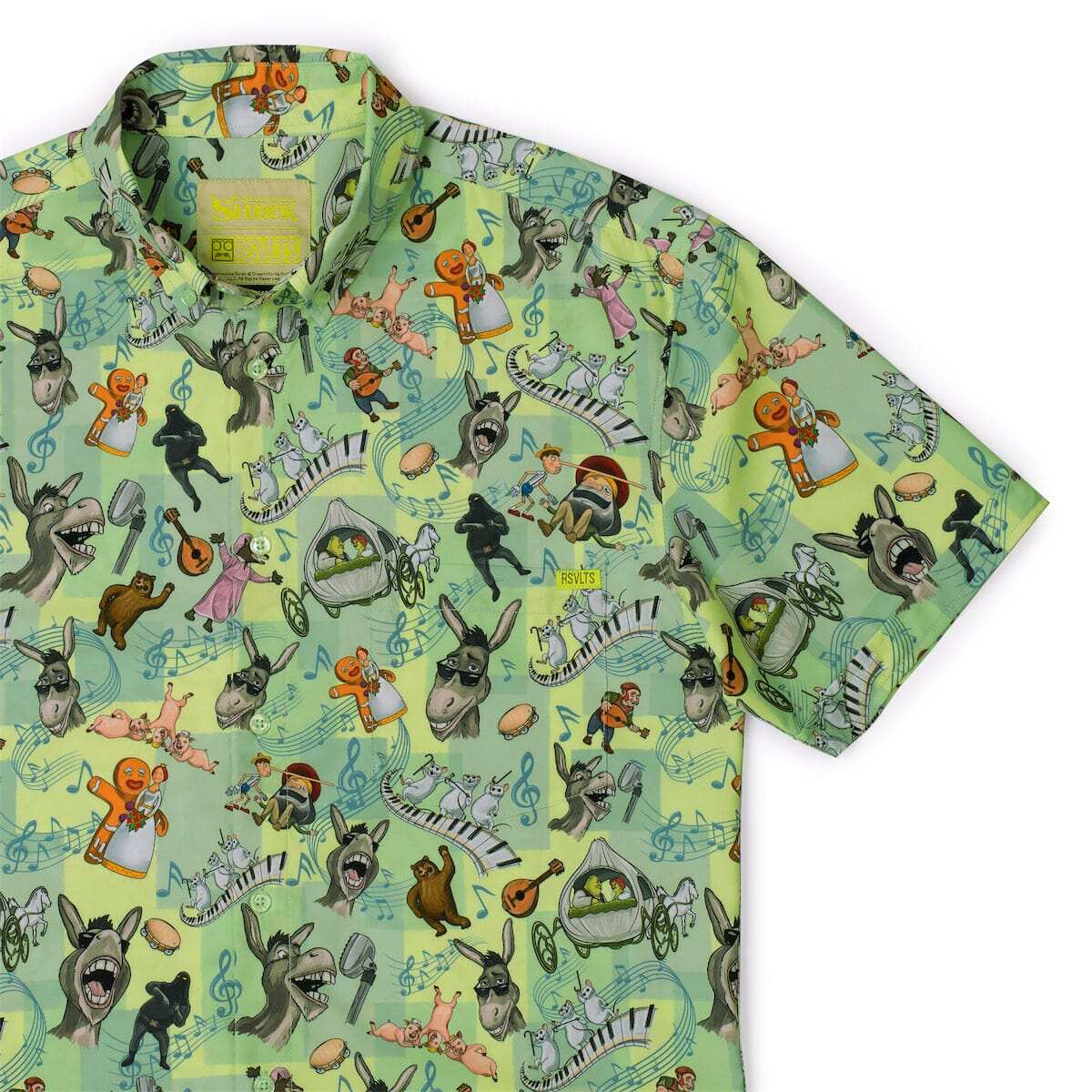Shrek "Duloc and Roll" – KUNUFLEX Short Sleeve Shirt - Image 2