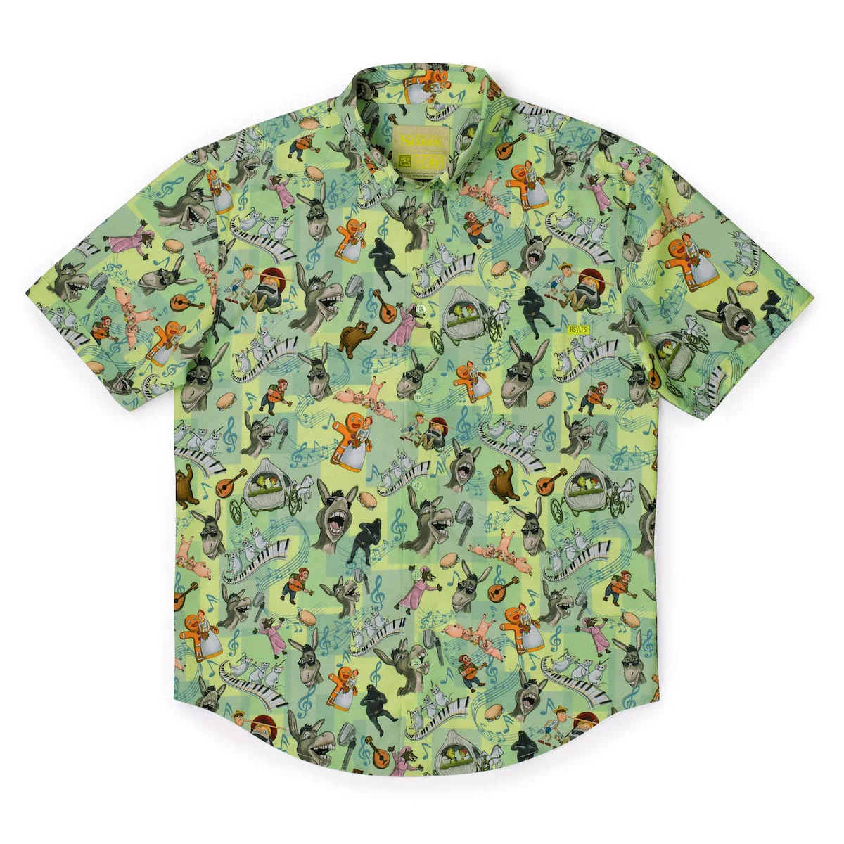 Shrek "Duloc and Roll" – KUNUFLEX Short Sleeve Shirt - Image 4