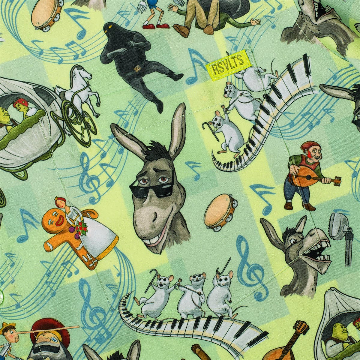 Shrek "Duloc and Roll" – KUNUFLEX Short Sleeve Shirt - Image 5