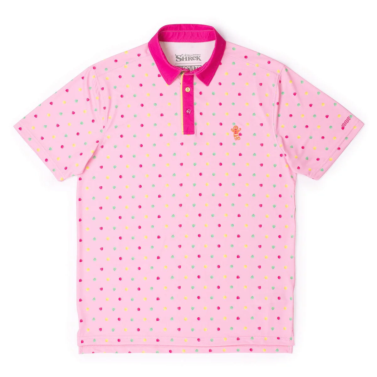 Shrek "Gumdrop Buttons" – All-Day Polo