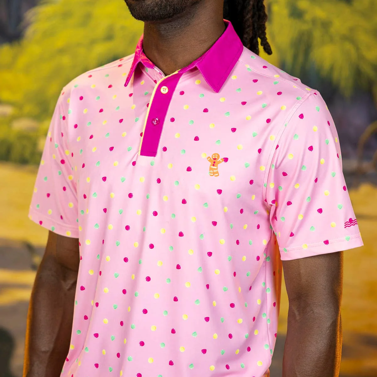 Shrek "Gumdrop Buttons" – All-Day Polo - Image 3