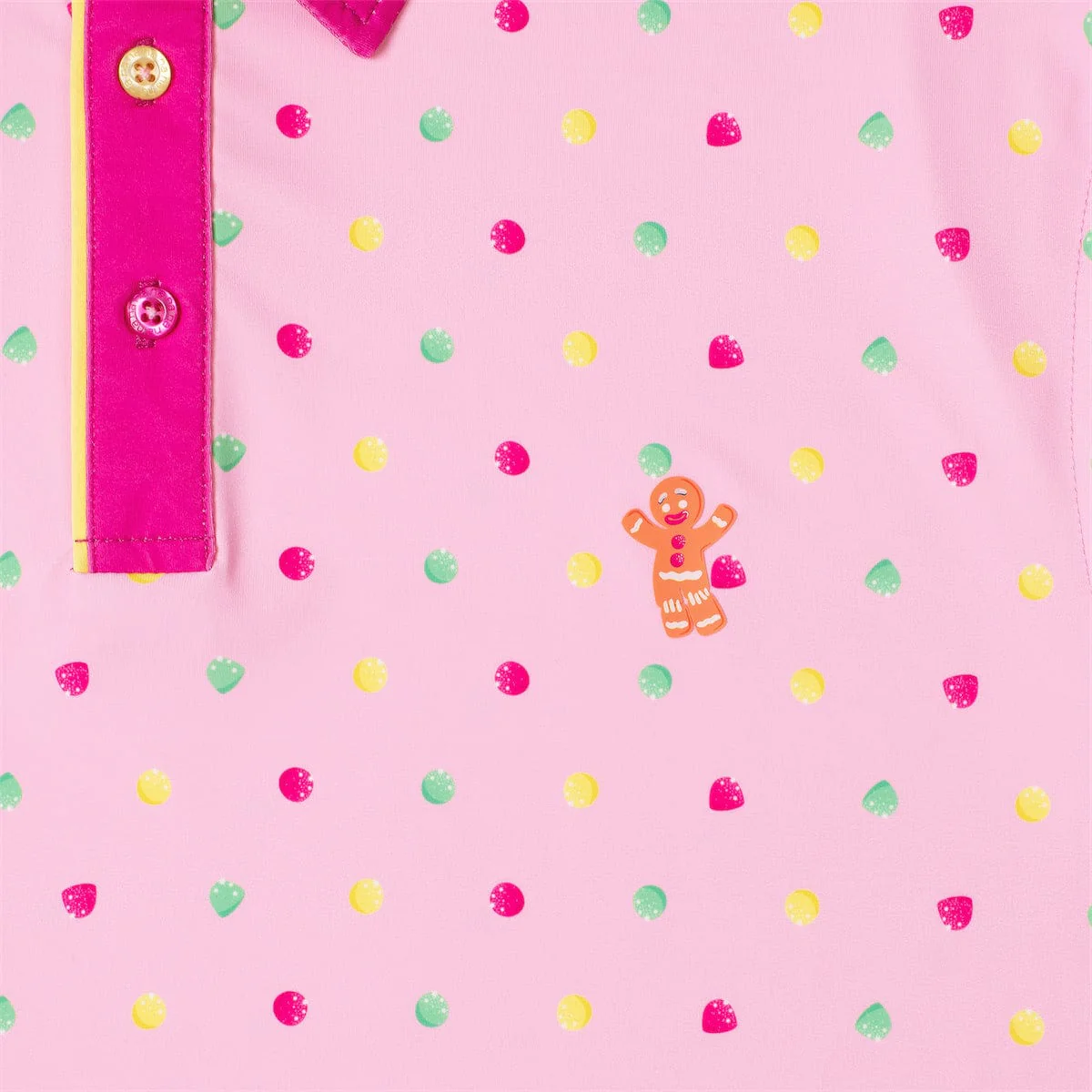 Shrek "Gumdrop Buttons" – All-Day Polo - Image 4