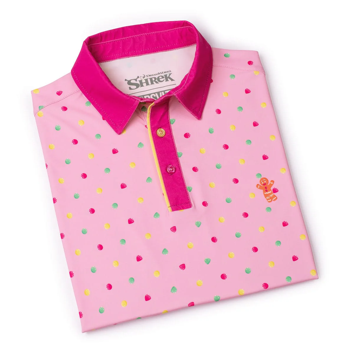 Shrek "Gumdrop Buttons" – All-Day Polo - Image 7