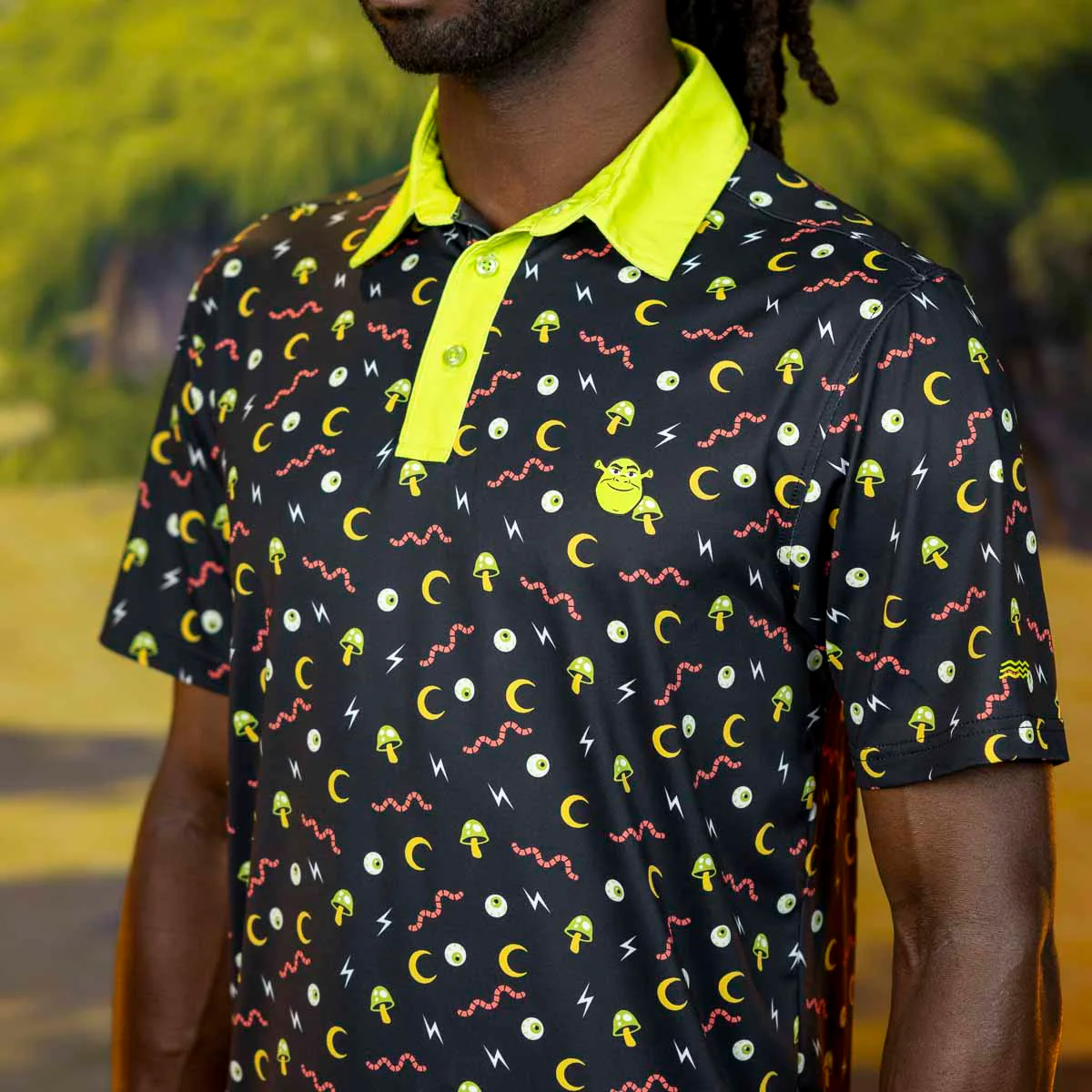 Shrek "Swamp Sweet Swamp" – All-Day Polo - Image 3