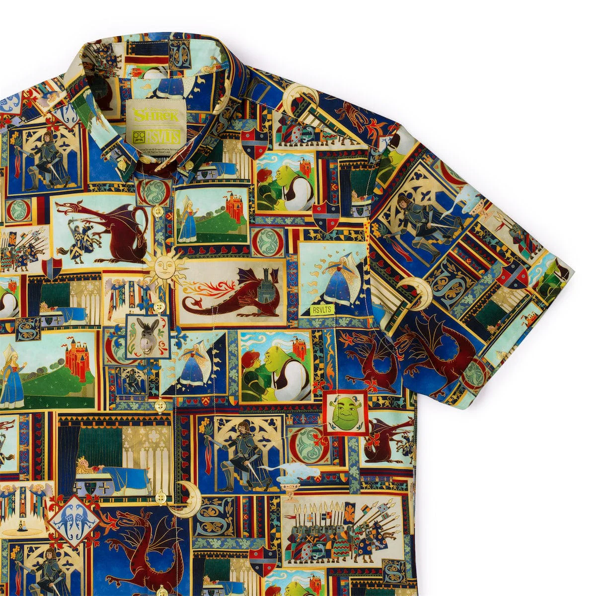 Shrek "Tale as Old as Slime" – KUNUFLEX Short Sleeve Shirt - Image 2