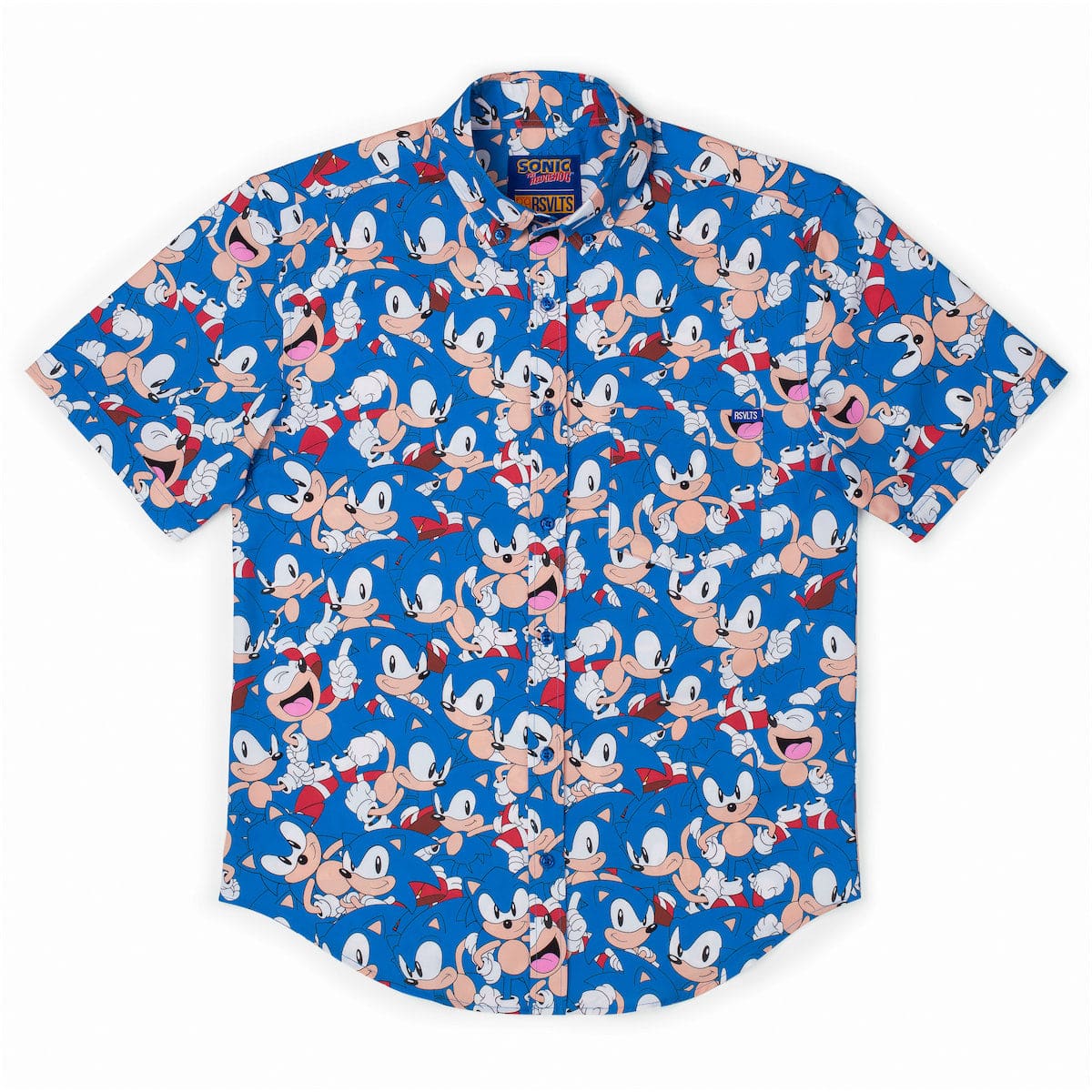 Sonic the Hedgehog "Catch Me If You Can" – KUNUFLEX Short Sleeve Shirt - Image 5