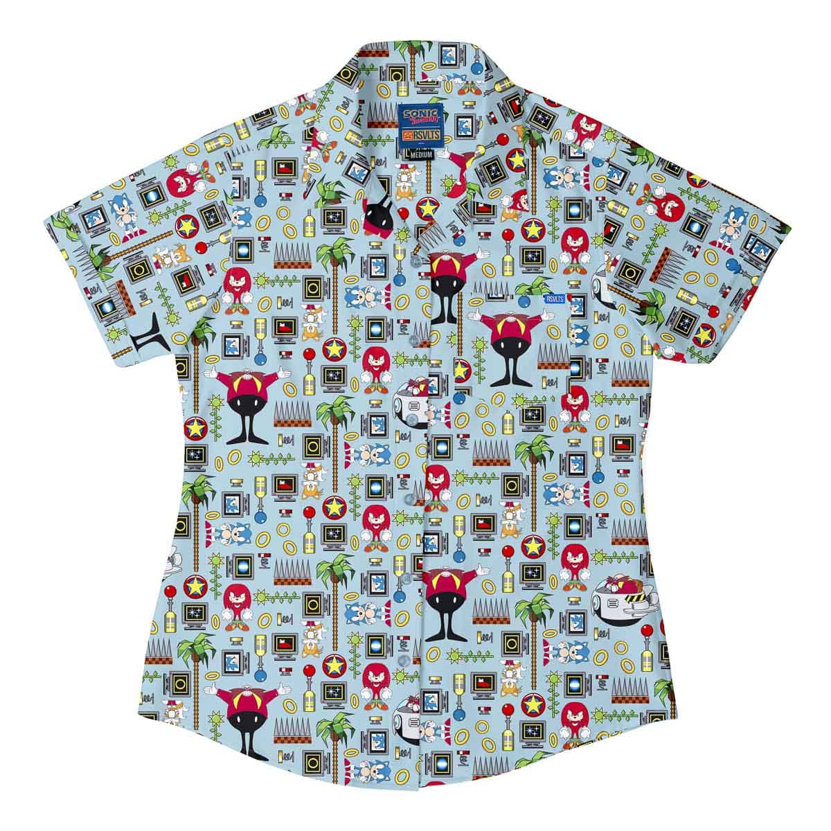 Sonic the Hedgehog "Sonic Essentials" – Women's KUNUFLEX Short Sleeve Shirt 