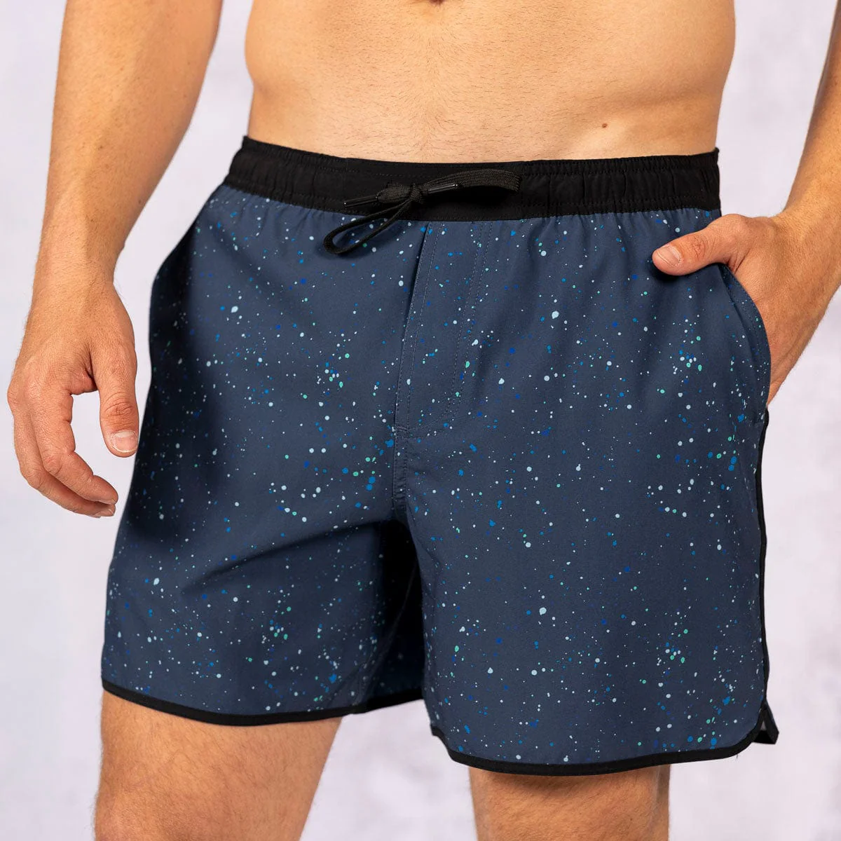 Splat Damon (Navy) – V2 Lined Training Shorts - Image 8