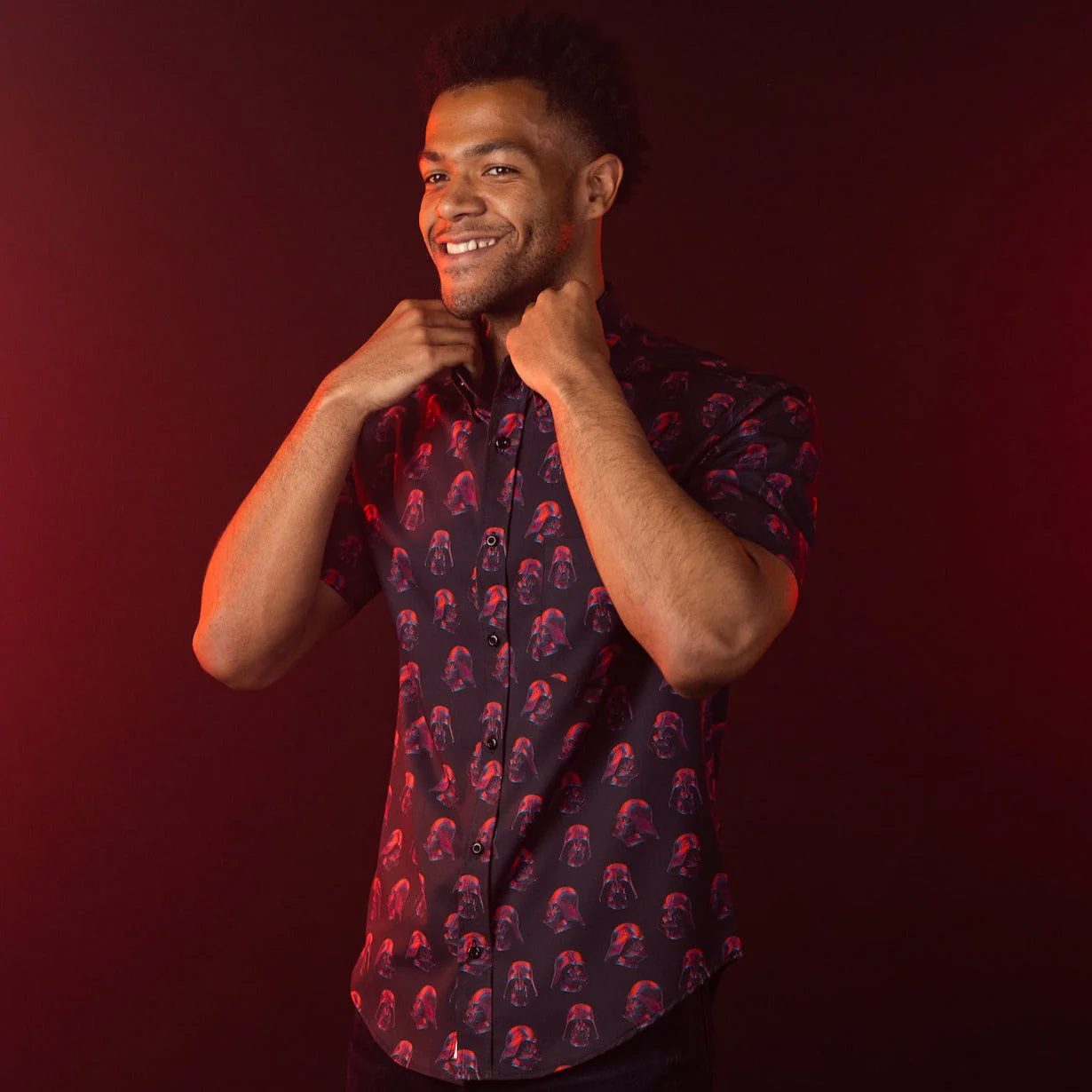 Star Wars™ “3D Vader” – KUNUFLEX Short Sleeve Shirt - Image 2