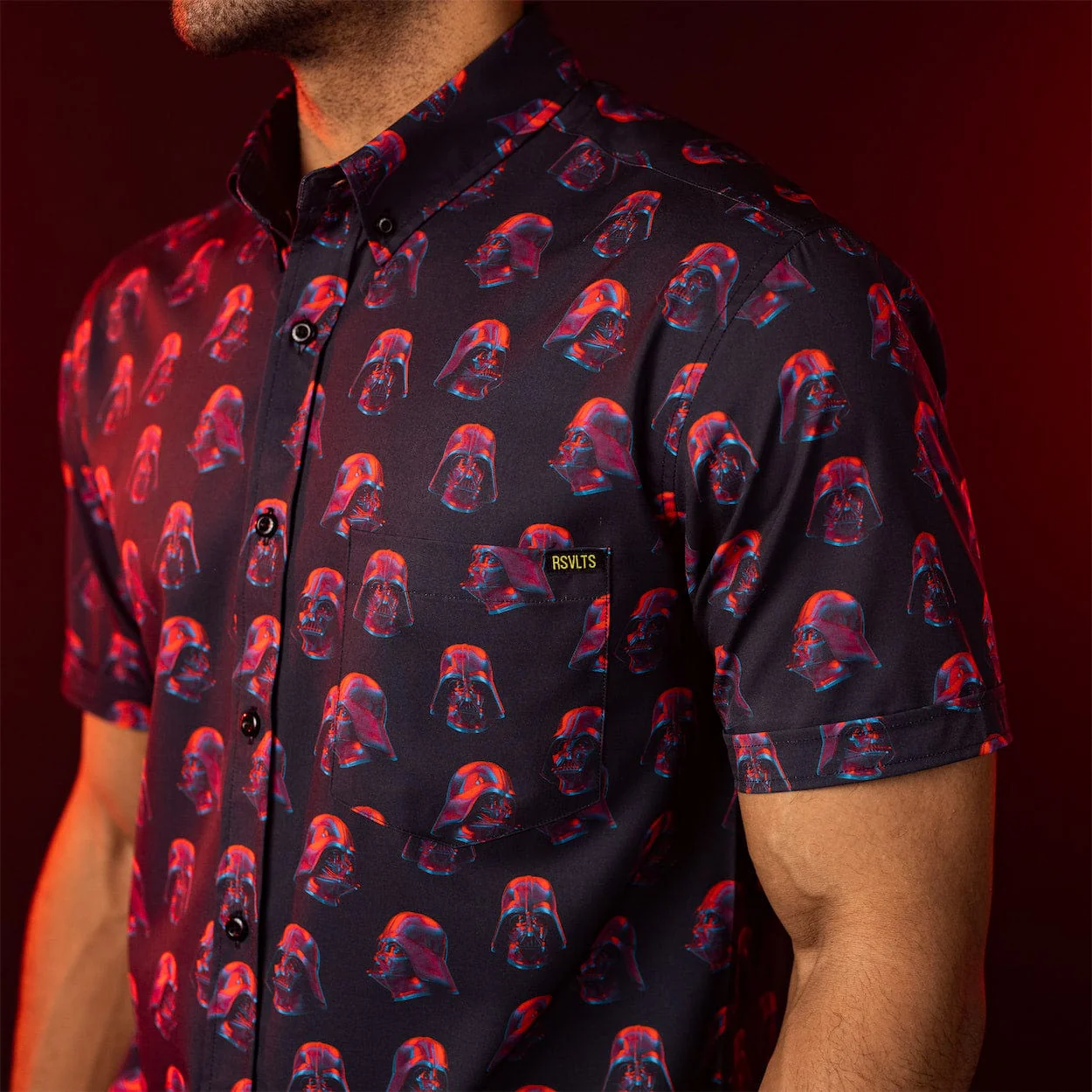 Star Wars™ “3D Vader” – KUNUFLEX Short Sleeve Shirt - Image 4