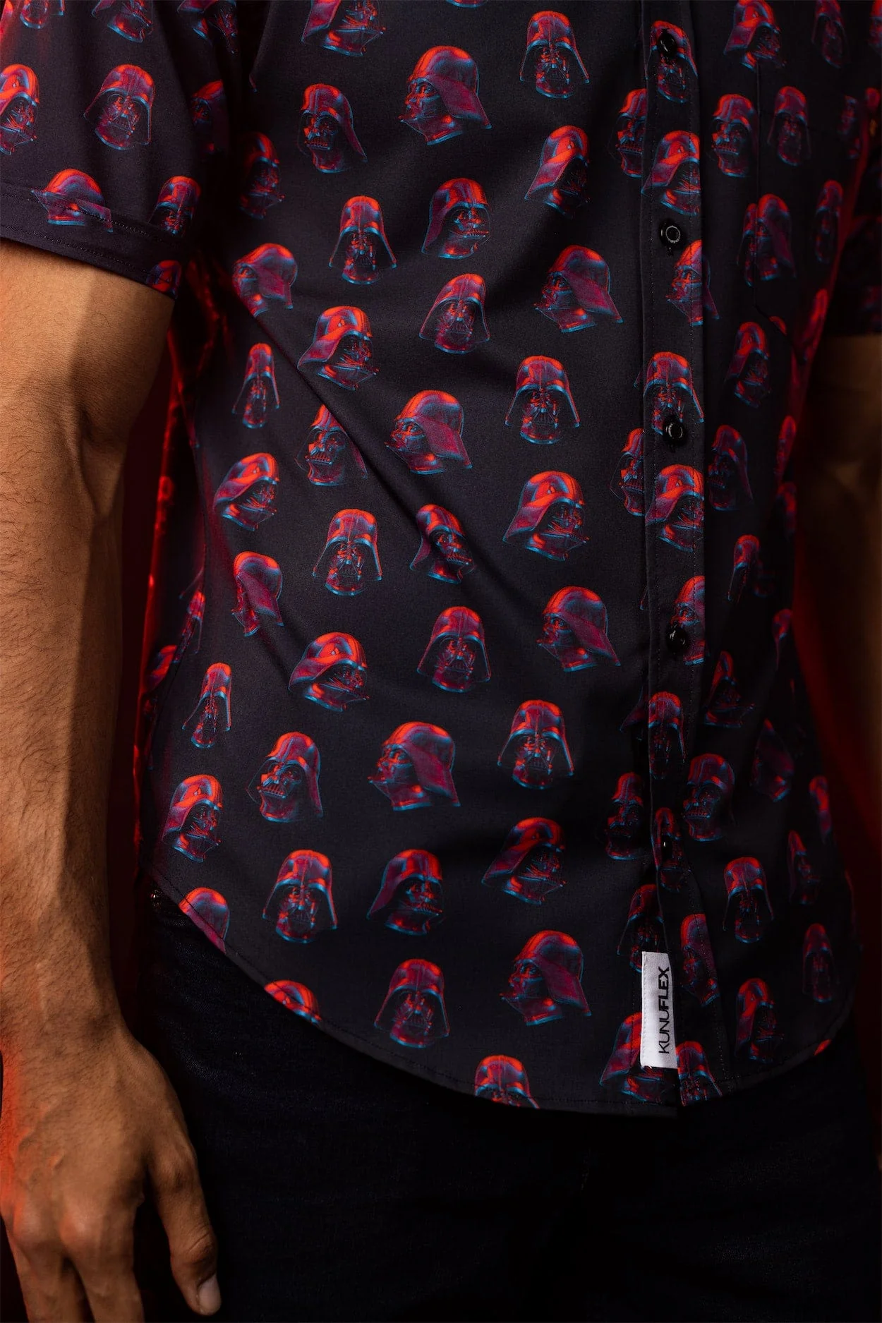 Star Wars™ “3D Vader” – KUNUFLEX Short Sleeve Shirt - Image 6