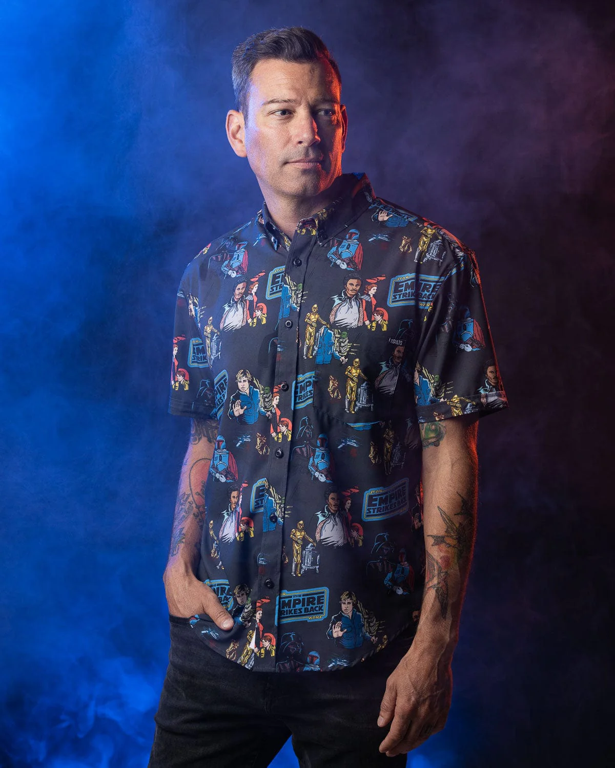 Star Wars™ "All Too Easy" – KUNUFLEX Short Sleeve Shirt - Image 10