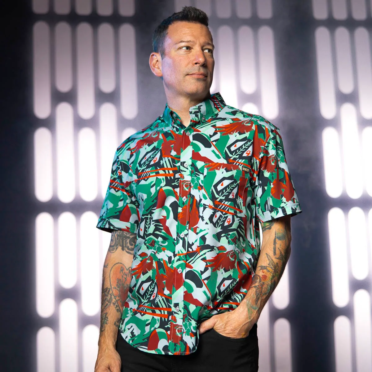 Star Wars™ "Boba Blast" – KUNUFLEX Short Sleeve Shirt - Image 2