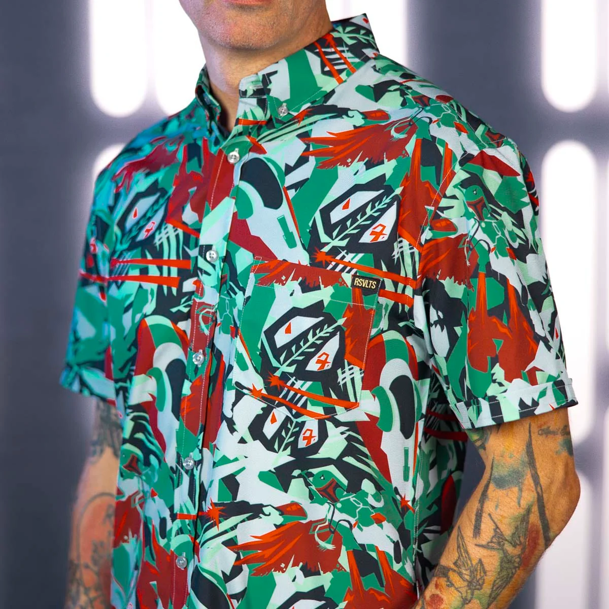 Star Wars™ "Boba Blast" – KUNUFLEX Short Sleeve Shirt - Image 4