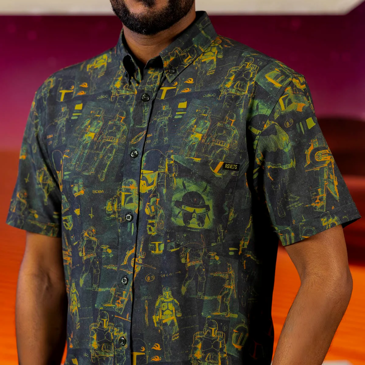 Star Wars™ "Building a Bounty Hunter" – KUNUFLEX Short Sleeve Shirt - Image 4