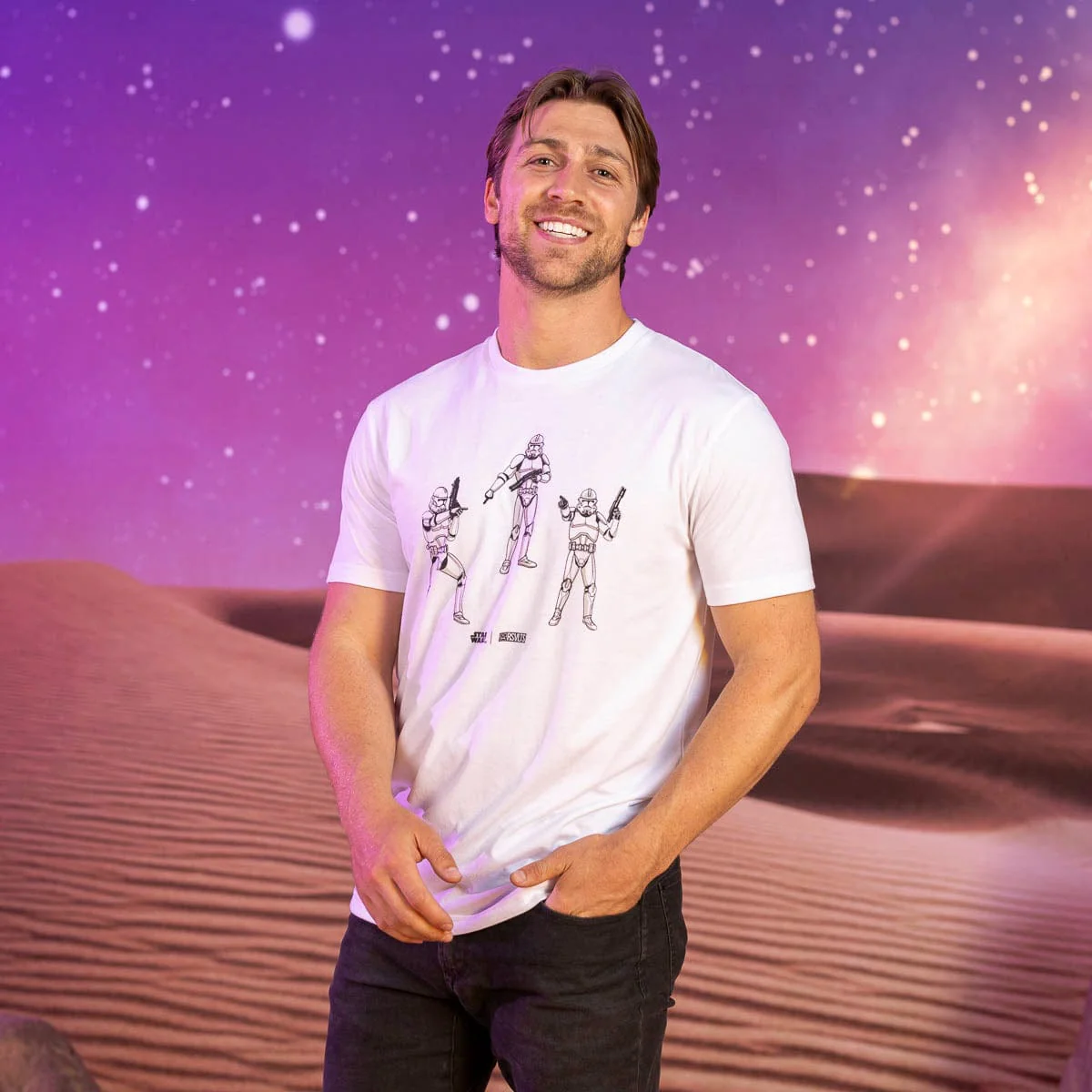 Star Wars™ "Clone Meme" – Crewneck Tee - Image 3
