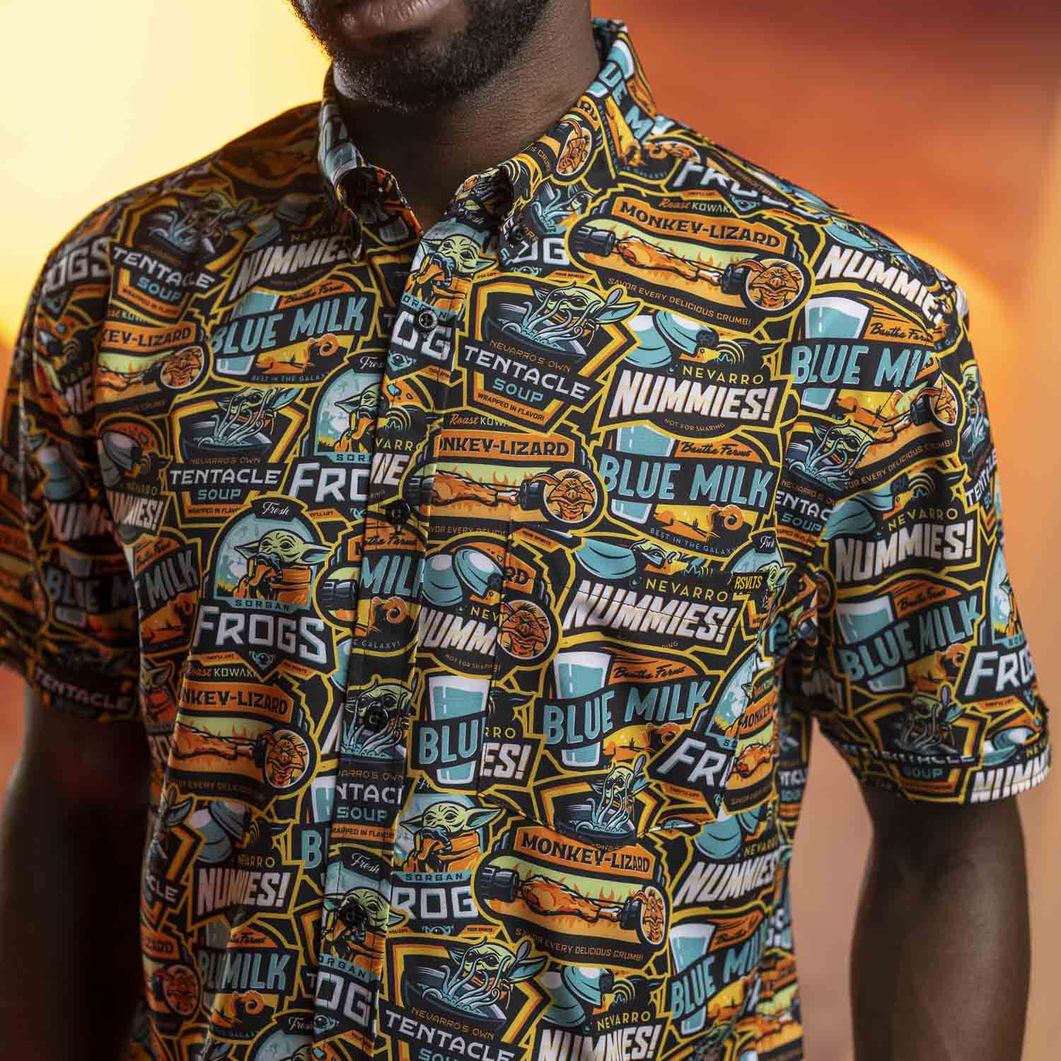 Star Wars™ The Mandalorian™ “Mandolicious” – KUNUFLEX Short Sleeve Shirt - Image 4