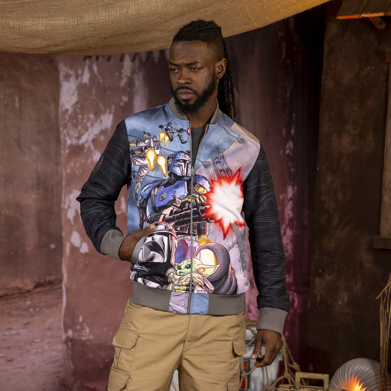 Star Wars™ "Precious Cargo" – Reversible Bomber Jacket - Image 3