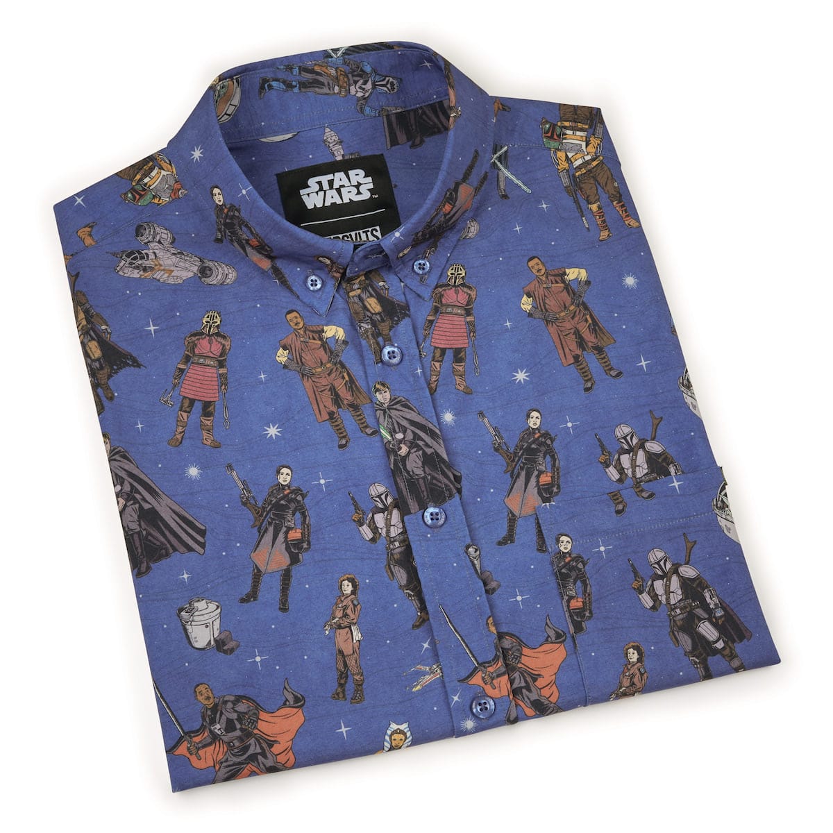 Star Wars™ "Retro Mando" – KUNUFLEX Short Sleeve Shirt - Image 8