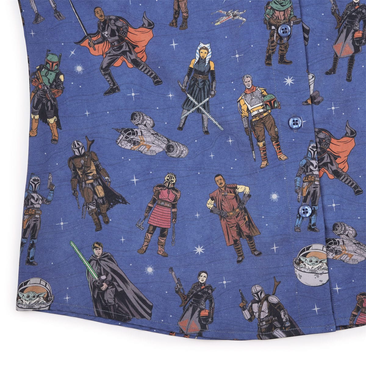 Star Wars™ "Retro Mando" – Women's KUNUFLEX Short Sleeve Shirt - Image 8