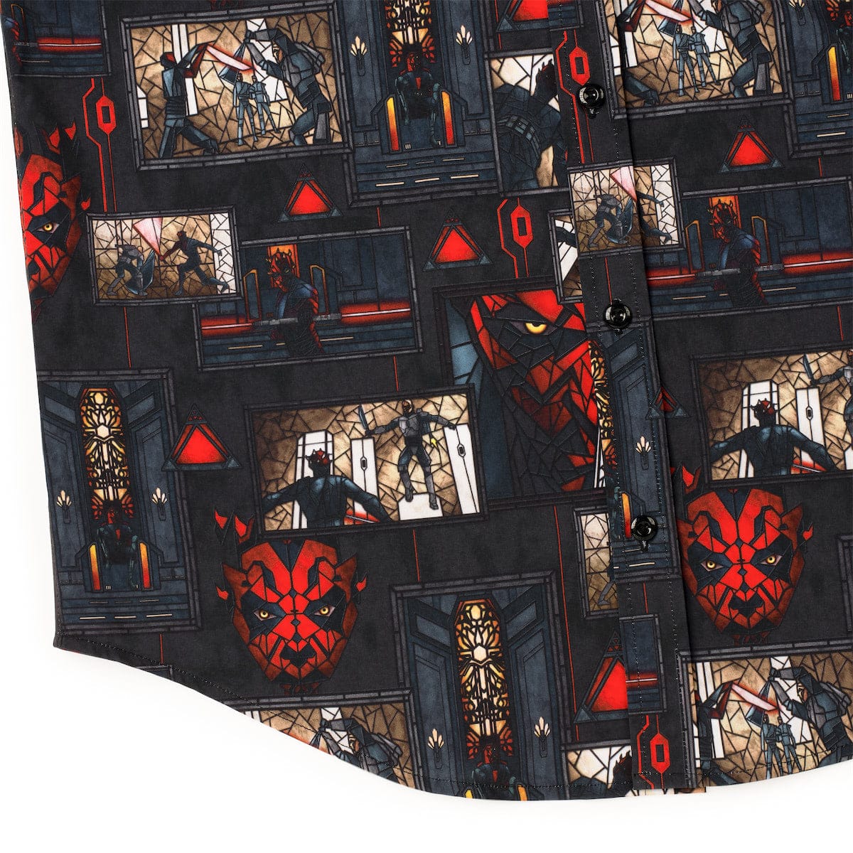 Star Wars™ "Only the Strongest Shall Rule" – KUNUFLEX Short Sleeve Shirt - Image 7