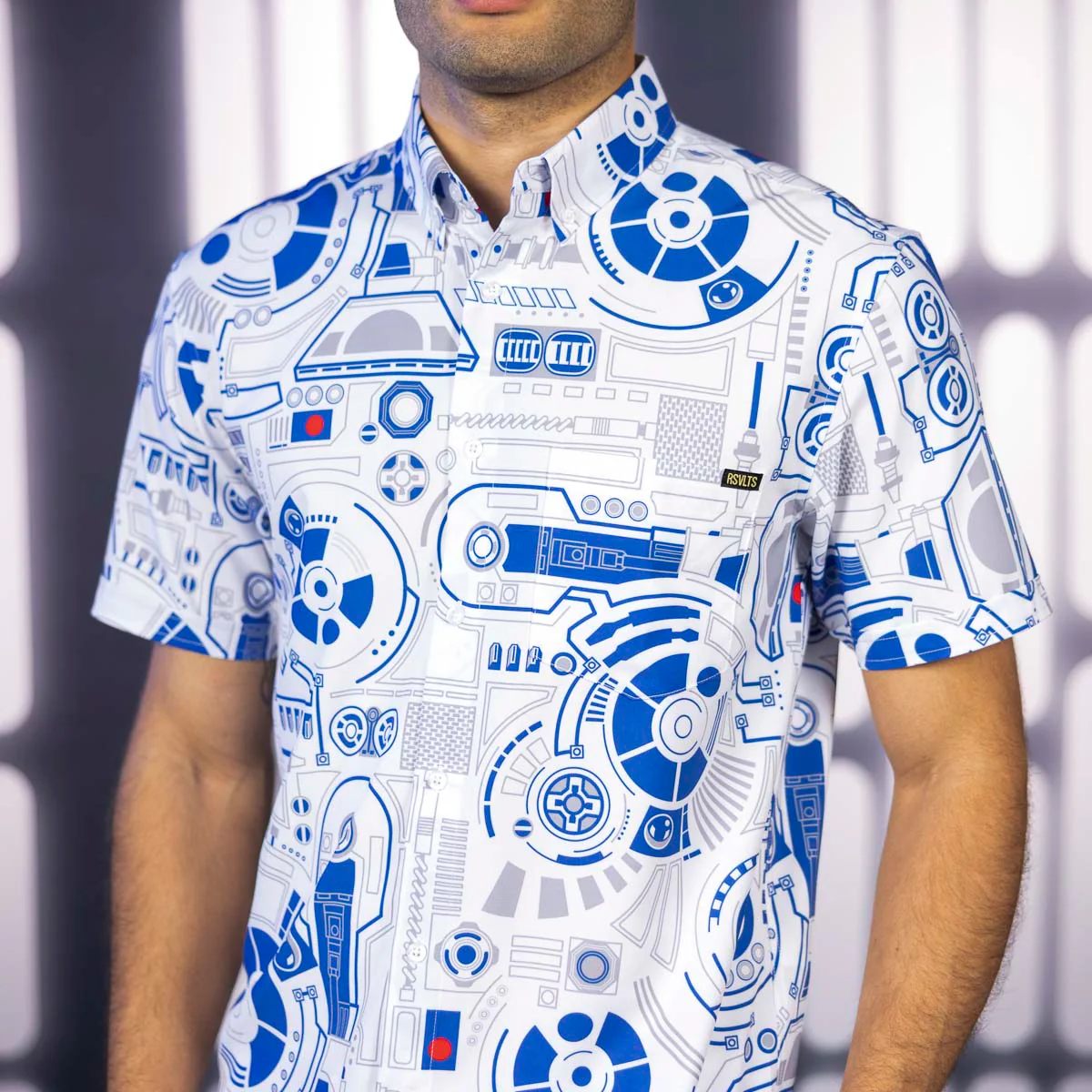 Star Wars™ "R2 Deconstructed" – KUNUFLEX Short Sleeve Shirt - Image 4