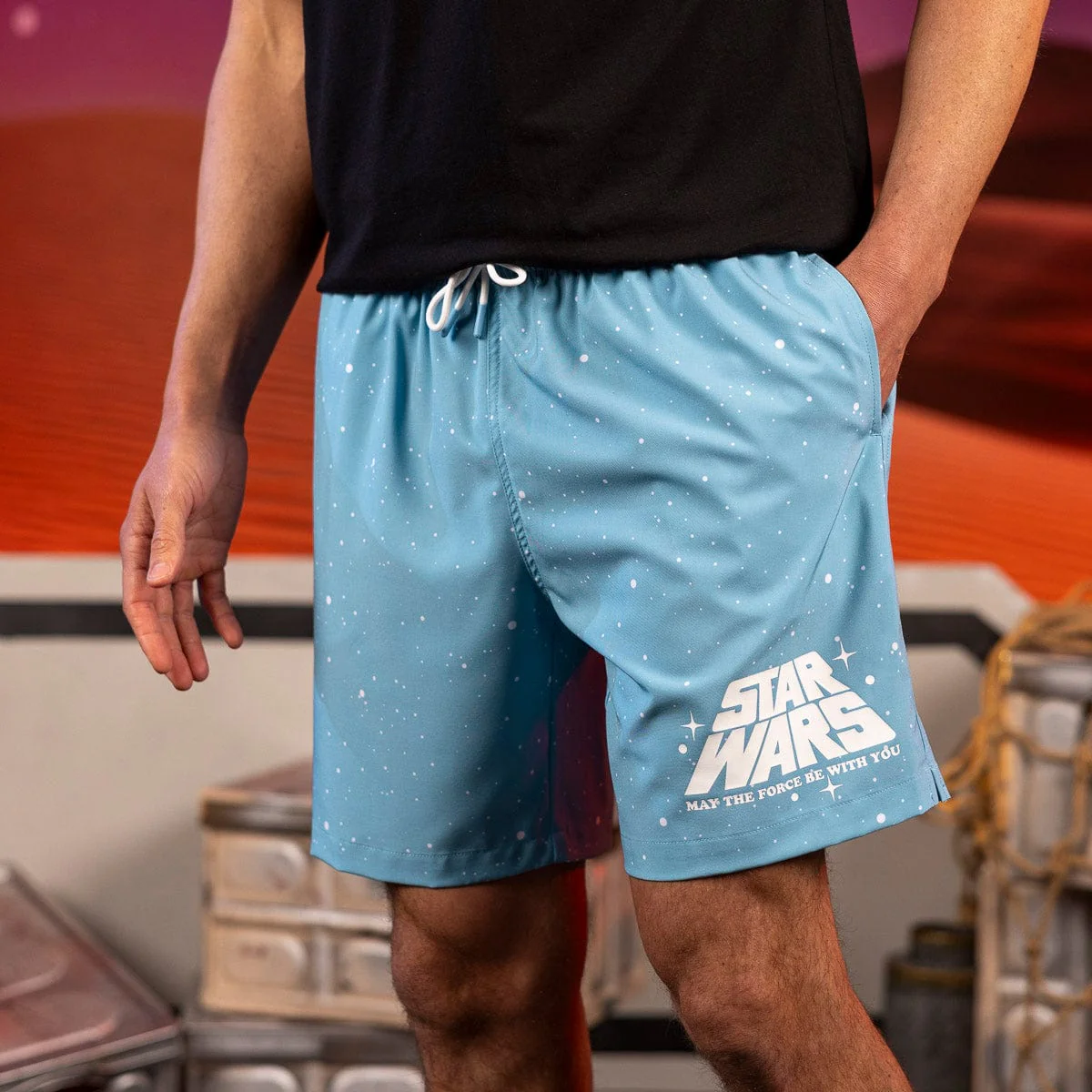 Star Wars™ "Retro ‘77" – Hybrid Shorts - Image 2