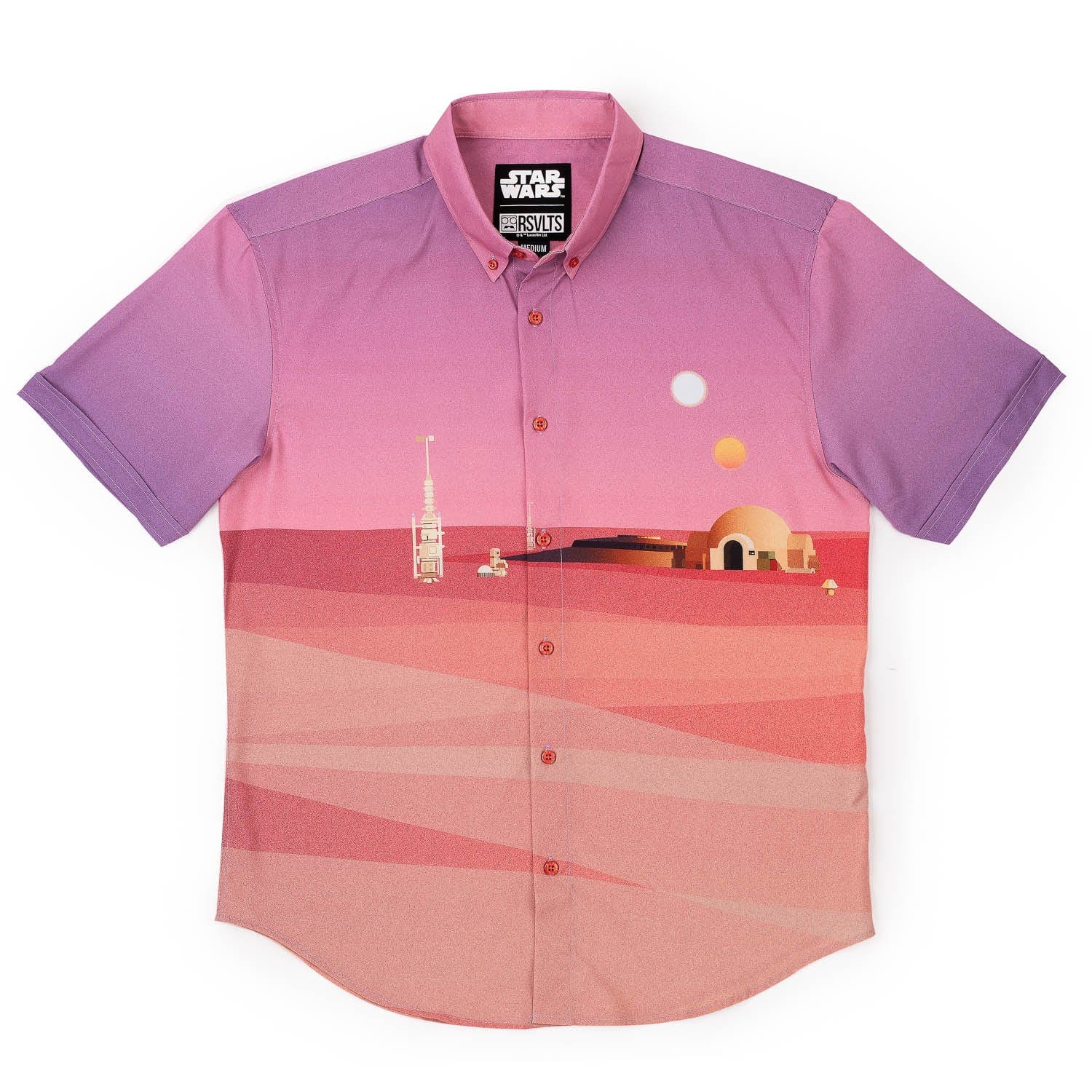 Star Wars™ "Rising Suns" – KUNUFLEX Short Sleeve Shirt - Image 3