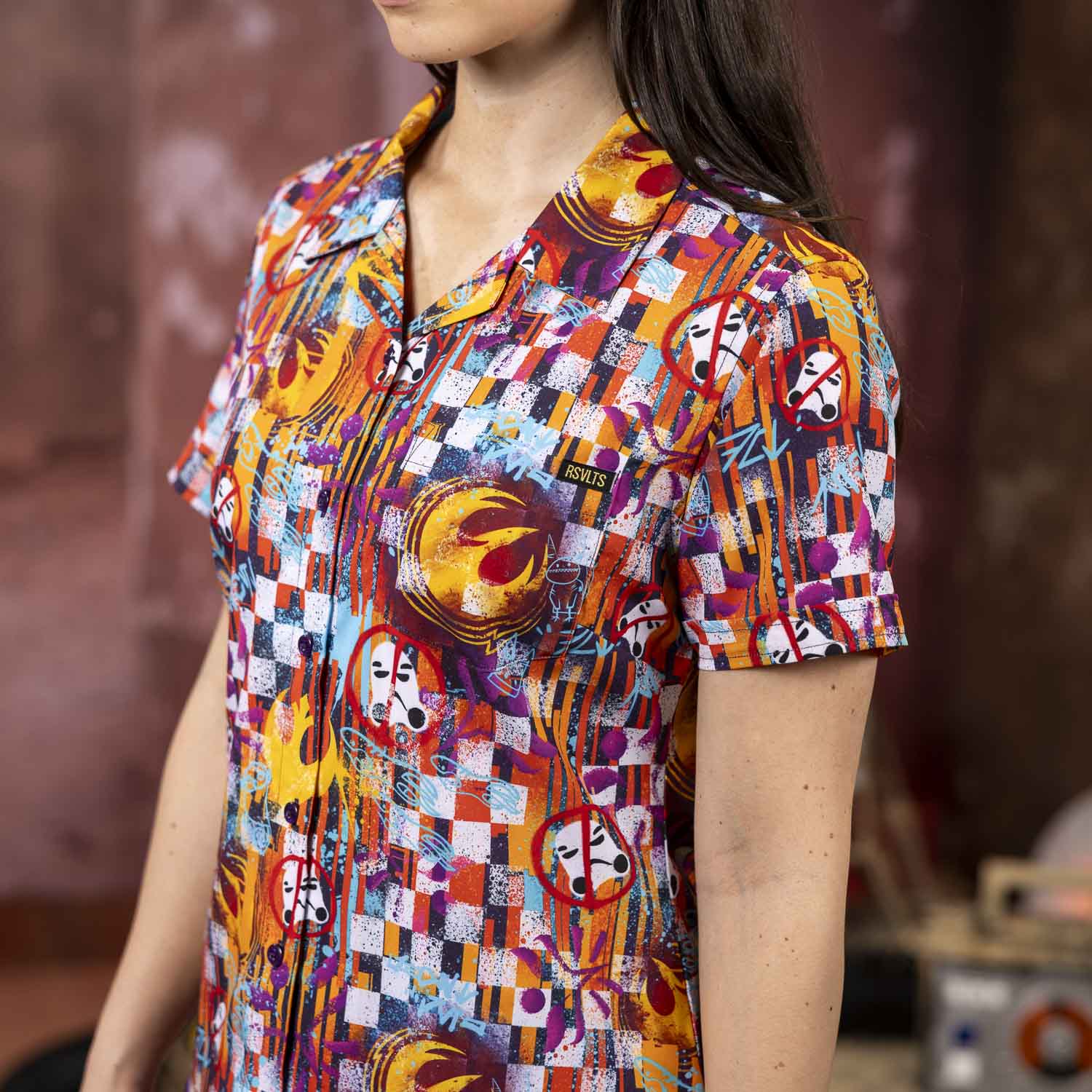 Star Wars™ "Sabine Wuz Here" – Women's KUNUFLEX Short Sleeve Shirt - Image 3