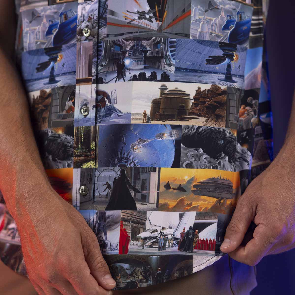 Star Wars™ "The Art of Wars" – KUNUFLEX Short Sleeve Shirt - Image 4