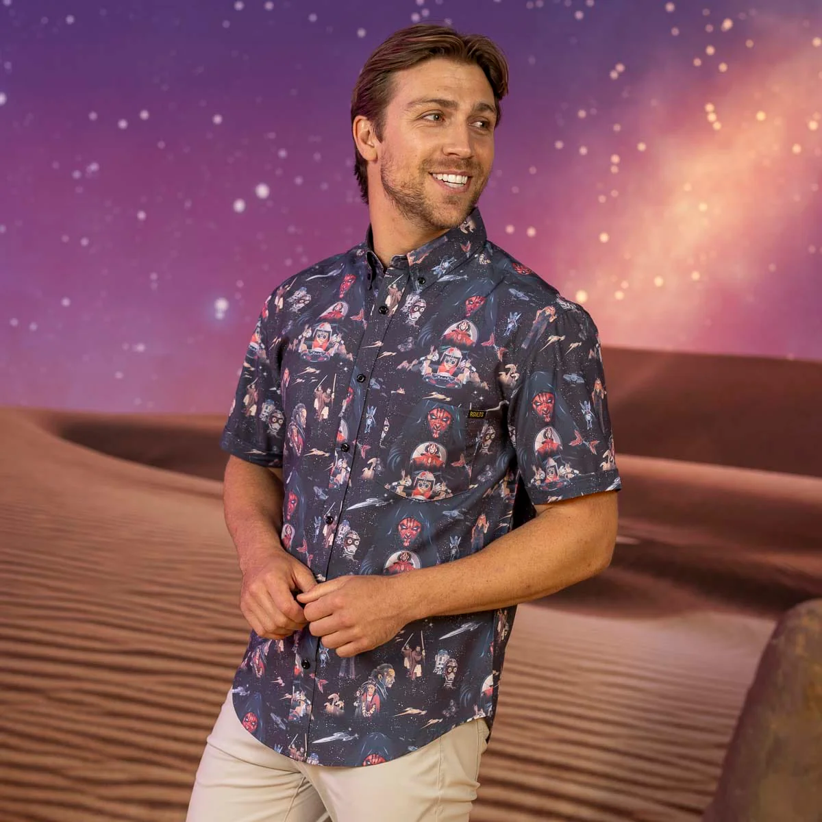 Star Wars™ "The Phantom Menace" – KUNUFLEX Short Sleeve Shirt - Image 2