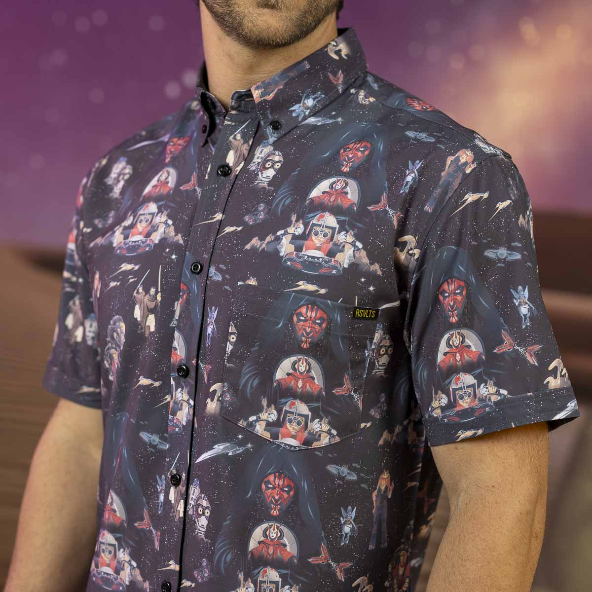 Star Wars™ "The Phantom Menace" – KUNUFLEX Short Sleeve Shirt - Image 3