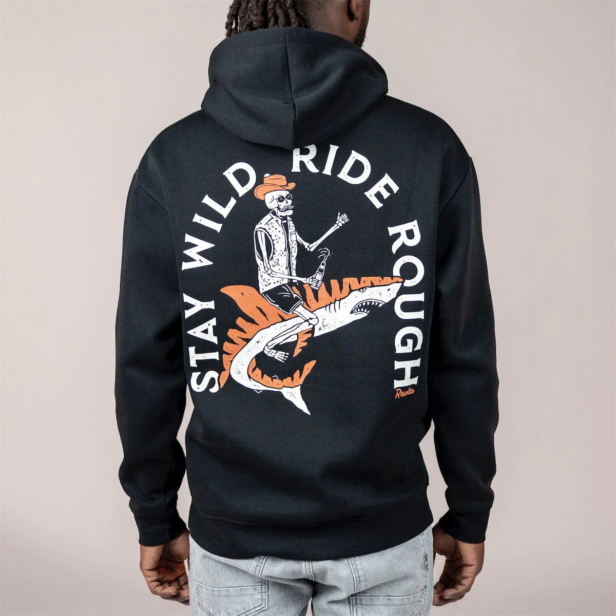 Stay Wild Tiger Shark – Classic Hoodie - Image 5