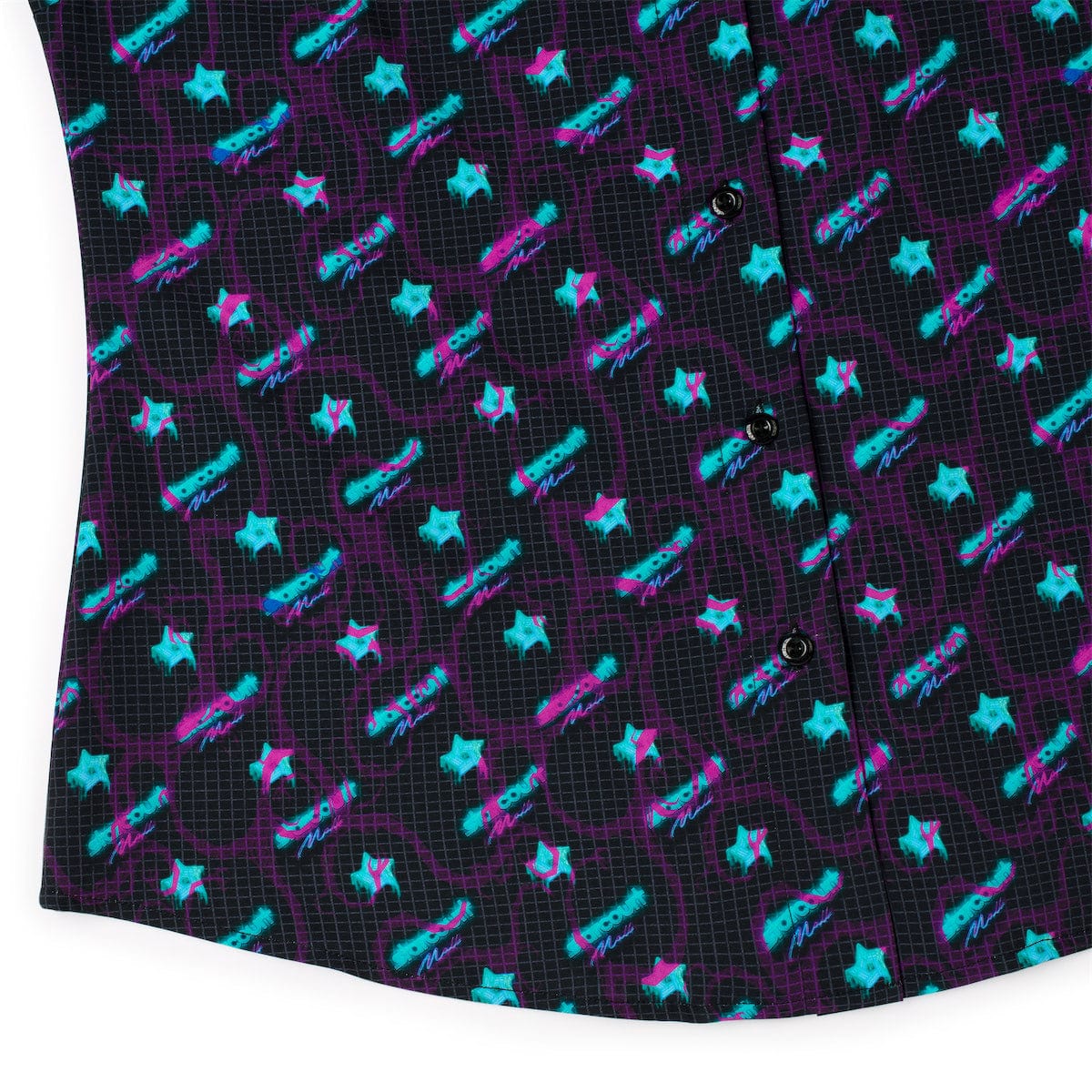 Stranger Things "Battle of Starcourt" – Women's KUNUFLEX Short Sleeve Shirt - Image 7