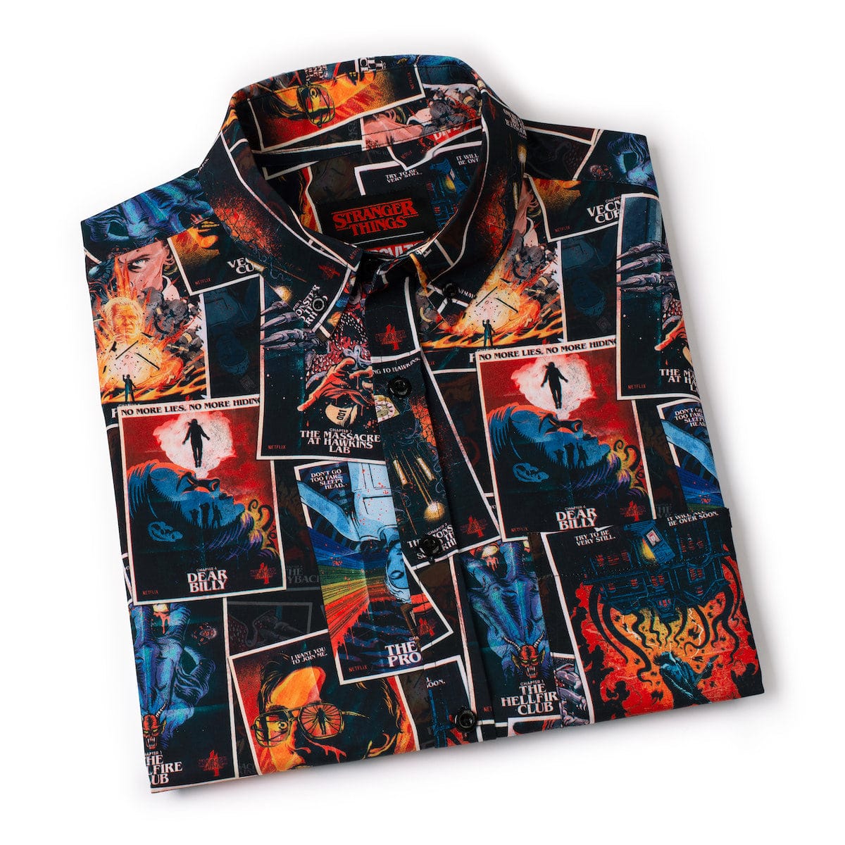Stranger Things "The Art of Four" – KUNUFLEX Short Sleeve Shirt - Image 8