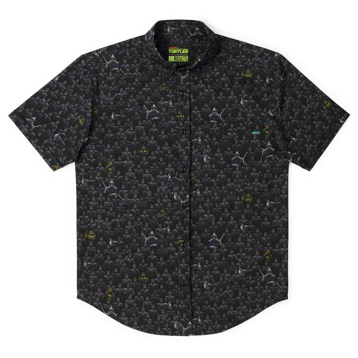 Teenage Mutant Ninja Turtles "Fear the Foot" – KUNUFLEX Short Sleeve Shirt - Image 5
