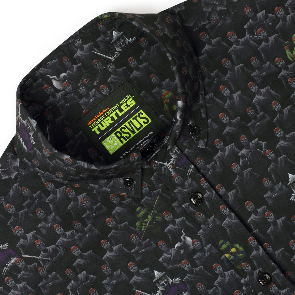 Teenage Mutant Ninja Turtles "Fear the Foot" – KUNUFLEX Short Sleeve Shirt - Image 6