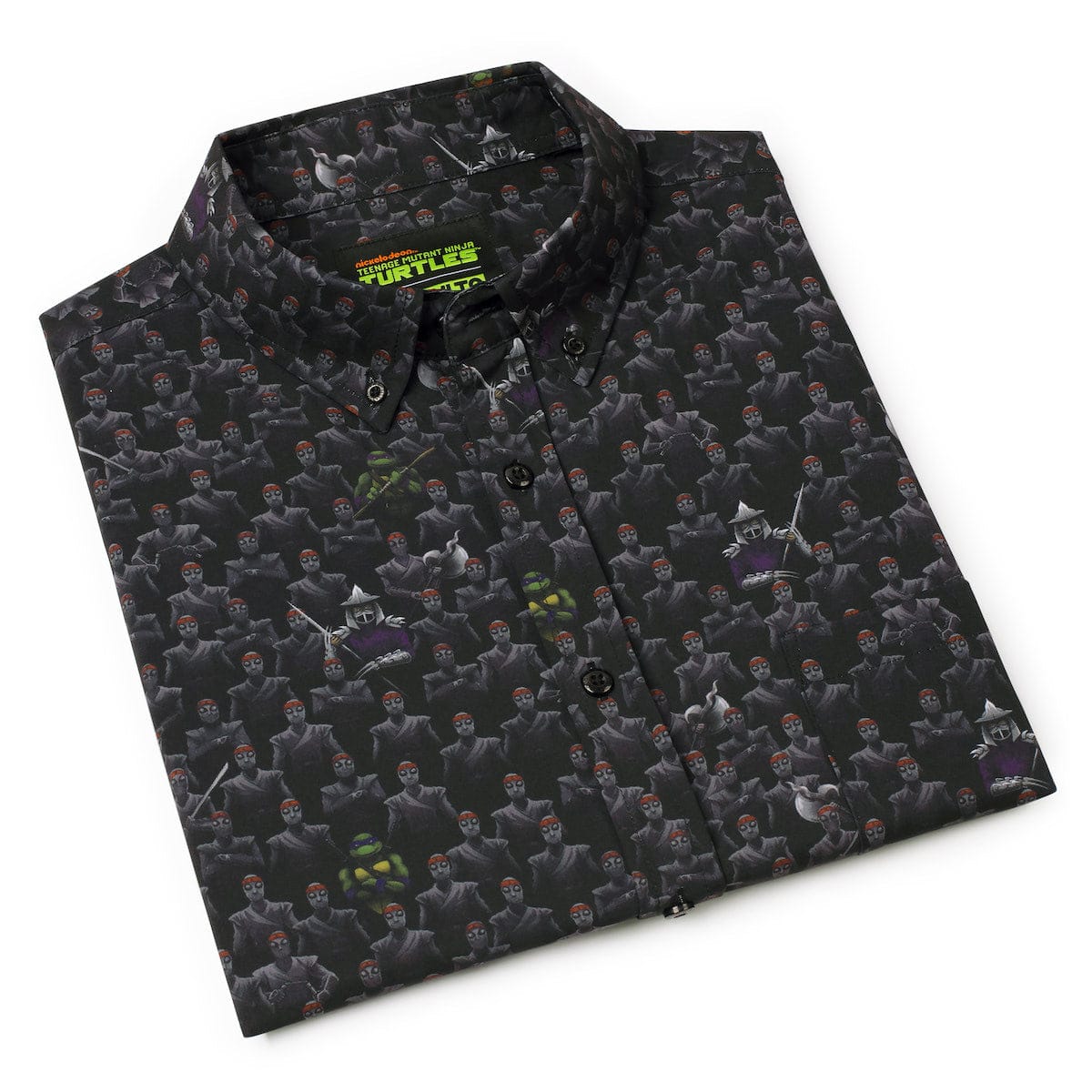 Teenage Mutant Ninja Turtles "Fear the Foot" – KUNUFLEX Short Sleeve Shirt - Image 8