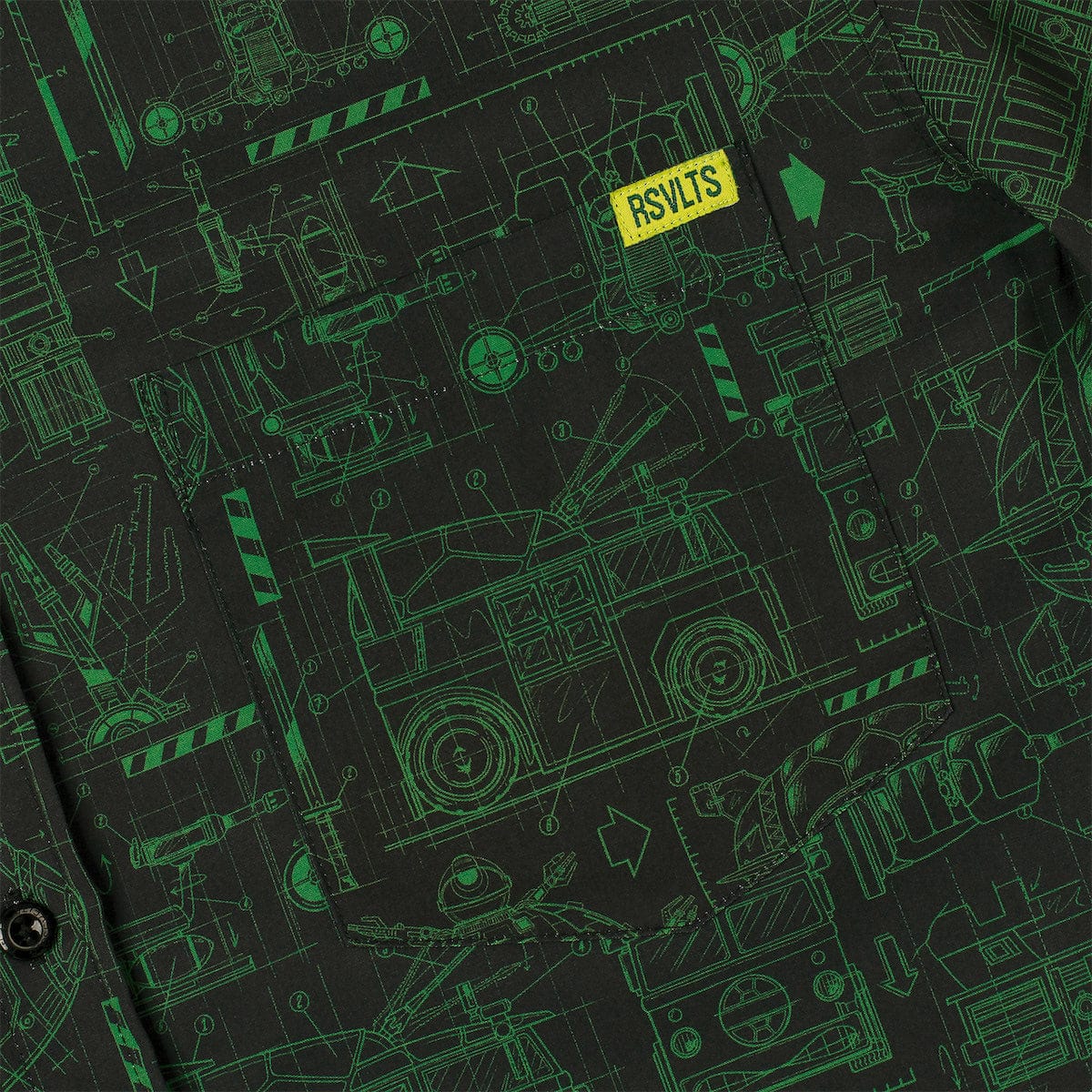Teenage Mutant Ninja Turtles "Greenprints" – KUNUFLEX Short Sleeve Shirt - Image 3