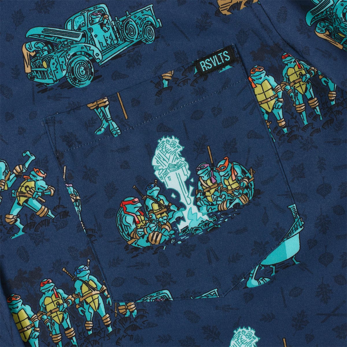 Teenage Mutant Ninja Turtles "It's Time to Go Back" – KUNUFLEX Short Sleeve Shirt - Image 3
