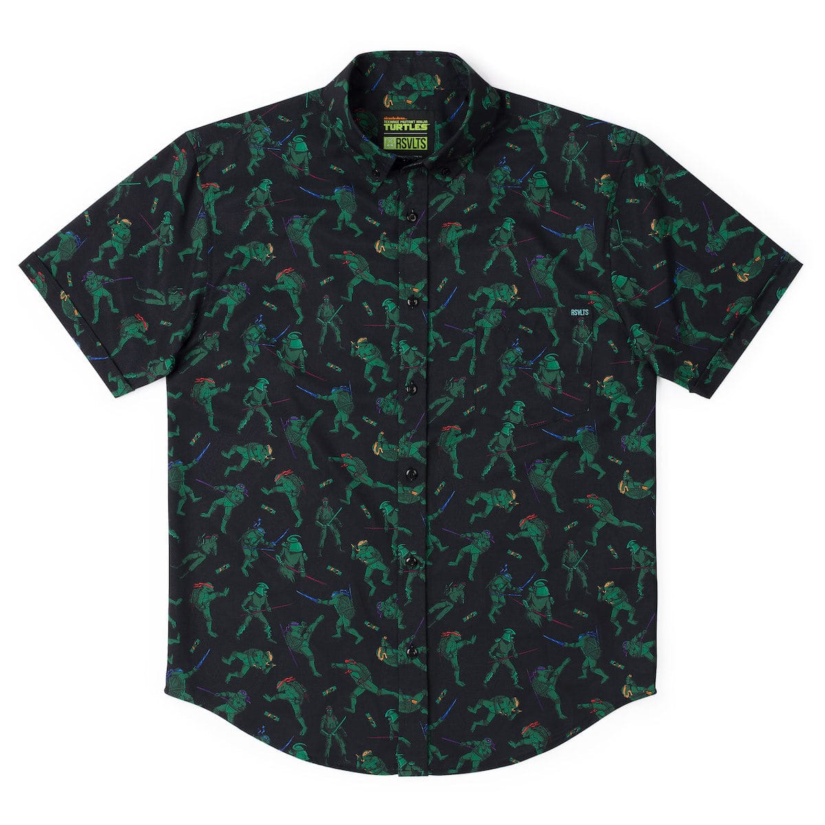 Teenage Mutant Ninja Turtles "Showdown with The Shredder" – KUNUFLEX Short Sleeve Shirt - Image 5