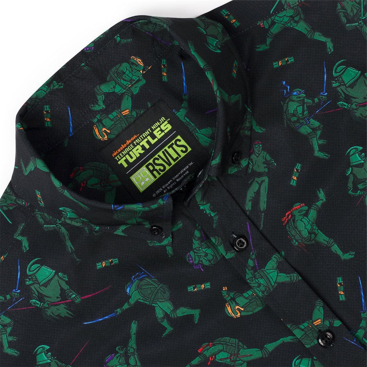 Teenage Mutant Ninja Turtles "Showdown with The Shredder" – KUNUFLEX Short Sleeve Shirt - Image 6