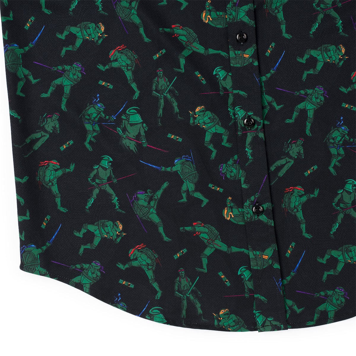Teenage Mutant Ninja Turtles "Showdown with The Shredder" – KUNUFLEX Short Sleeve Shirt - Image 7