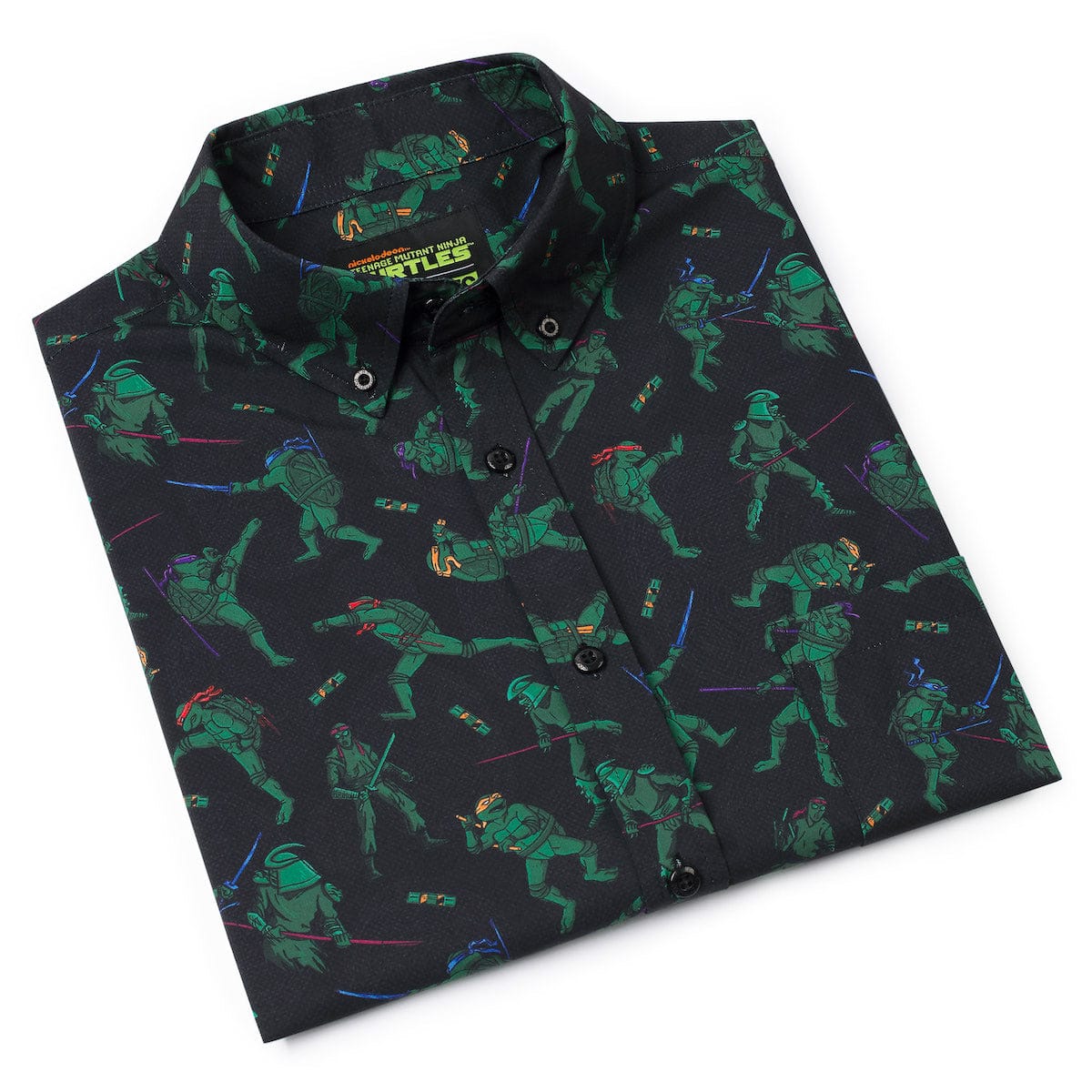 Teenage Mutant Ninja Turtles "Showdown with The Shredder" – KUNUFLEX Short Sleeve Shirt - Image 8